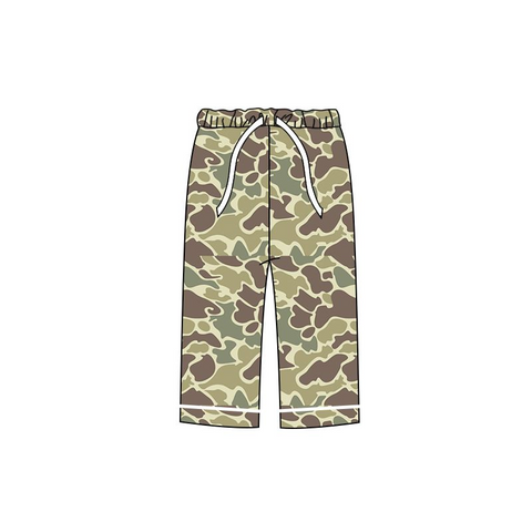 Order Deadline:1st Dec. Split order adult clothes camo adult man pajamas pant