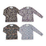 RTS adult clothes matching camo print clothing adult women yoga top-2025.10.17