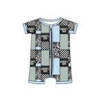 Order Deadline:27th Apr. Split order baby boy daddy’s boy summer romper