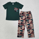 BSPO0413 3-6M to 7-8T baby boy clothes camouflage boy fall outfit
