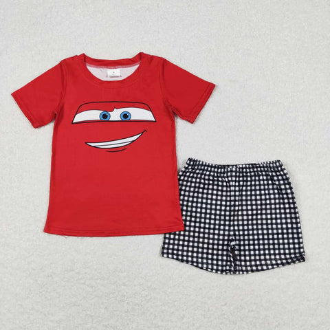 BSSO0654  baby boy clothes cartoon toddler boy summer outfits