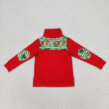 BT0726  toddler boy clothes cartoon boy christmas winter zipper top