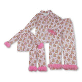 RTS toddler clothes matching gingerbread Man clothing  mama kids christmas clothes-2025.11.4