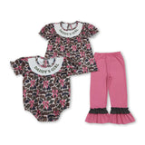 RTS kids matching clothing embroidery smocked daddy’s girl print clothing girl summer clothing-2025.1.6