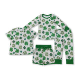 RTS kids matching clothing lucky print clothing baby girl St. Patrick clothing-2025.12.24