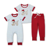 RTS kids matching clothing embroidery baseball print clothing boy spring clothing-2025.12.3