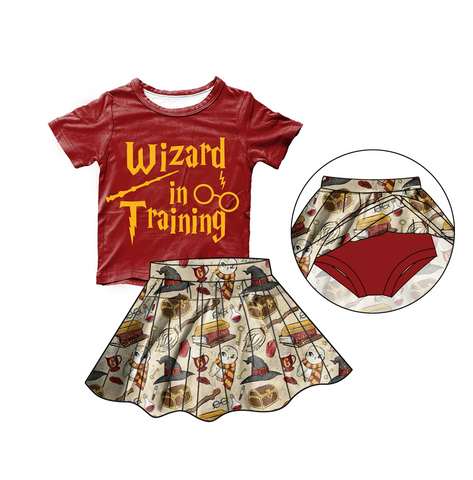 Order Deadline:10th Mar. Split order baby girl clothes magic girl summer outfits