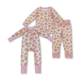 RTS kids matching clothing pumpkin print clothing girl winter clothing-2025.8.12