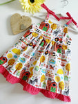Order Deadline:11th Mar. Split order baby girl clothes farm life girl summer dress