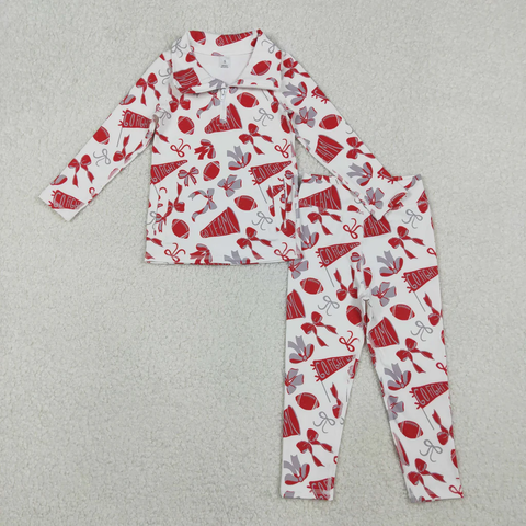 GLP2860  toddler girl clothes go team girl yoga winter set