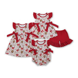 RTS kids matching clothing baseball  print clothing baby girl summer clothing-2026.1.23