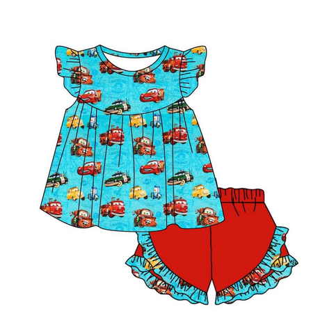 Order Deadline:29th Apr. Split order toddler clothes cartoon girl  summer set