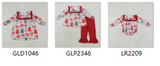 RTS kids matching clothing bows print clothing girl christmas winter clothing-2025.7.19