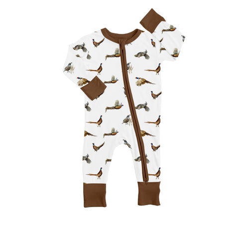 Order Deadline:12th Apr. Split order baby boy mallard summer romper