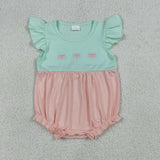 RTS Matching kids clothing embroidery bows print clothing girl summer clothing-2026.4.2