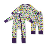 RTS kids matching clothing mardi gras print clothing girl winter clothing-2025.10.17