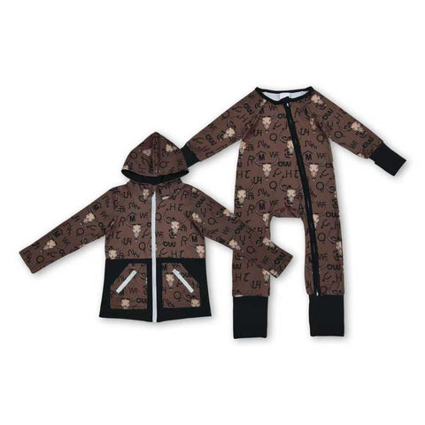 RTS kids matching clothing cowboy  print clothing boy  winter clothing-2025.11.19