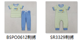 RTS kids matching clothing embroidery fishing print clothing boy spring clothing-2025.12.6