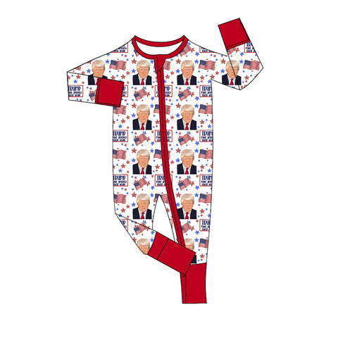 Order Deadline：4th Aug Split order baby boy president winter romper