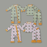 RTS kids matching clothing pumpkin print clothing baby fall clothing-2025.8.12