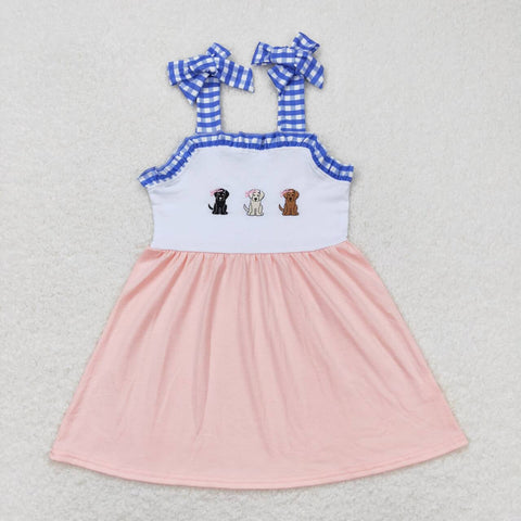 GSD0834  baby girl clothes  embroidery pubby girl summer dress