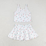 GSD0993 baby girl clothes flower toddler girl summer outfits