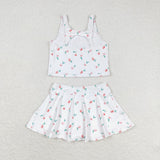 GSD0993 baby girl clothes flower toddler girl summer outfits