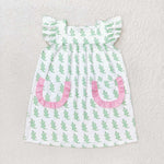 GSD1050 toddler clothes alligator baby girl summer dress