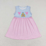 GSD1052 toddler clothes cartoon mouse  baby girl summer dress