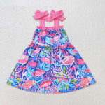 GSD1172 toddler clothes fish baby girl summer dress