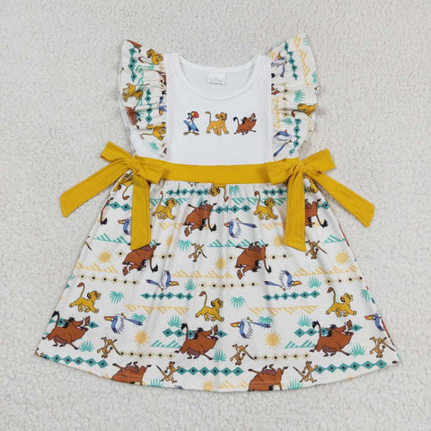 GSD1270  toddler clothes animal  baby girl summer dress