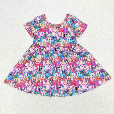 GSD1335 toddler clothes 1989 singer baby girl summer dress