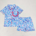 GSSO1097 adult pajamas painting women summer pajamas set