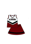 Custom order MOQ:5pcs each design girl  cheerleading summer set 2