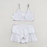 S0285 baby girl clothes camouflage girl summer swimsuit