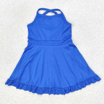 S0445  baby girl clothes blue girl summer swimsuit beach wear