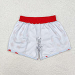 S0465  baby clothes crab print boys summer swim trunks