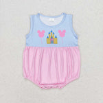 SR1410 baby girl clothes cartoon mouse toddler girl summer bubble