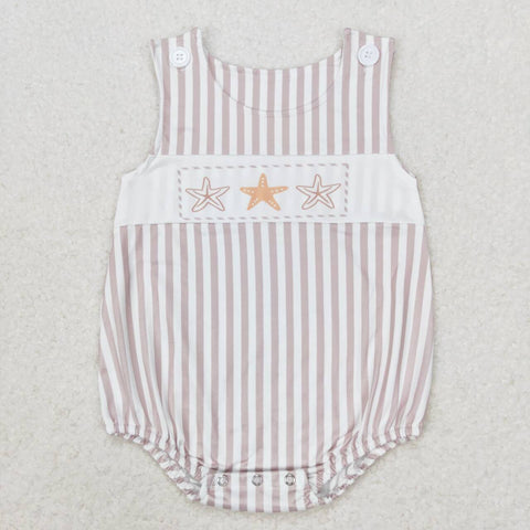 SR1487  baby boy clothes starfish toddler boy summer bubble