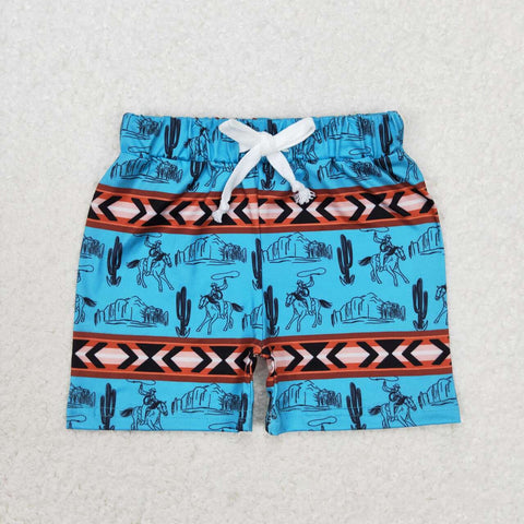 SS0207 baby boy clothes  cowboy boy summer shorts