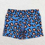 SS0214 toddler clothes leopard print girl summer shorts