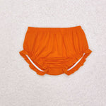 SS0368   toddler clothes orange girl summer bummies shorts