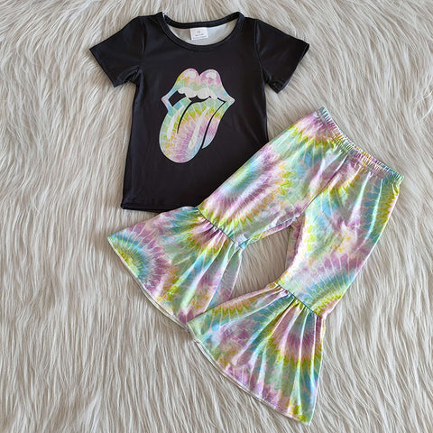 Clearance Girl Prine Tie Dye Outfit