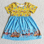 Girl Back to School Dress