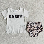 B8-10 Baby Sassy Tassels Leopard Bummie Sets-promotion 2024.3.23
