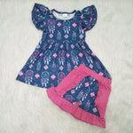 Clearance girls dream catcher shorts set