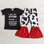 D12-20 I Get My Attitude From Girl Outfit-promotion 2024.1.27