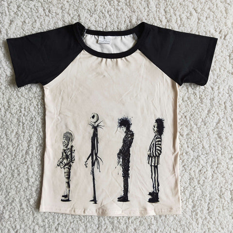 Boy Halloween Skull T-shirt