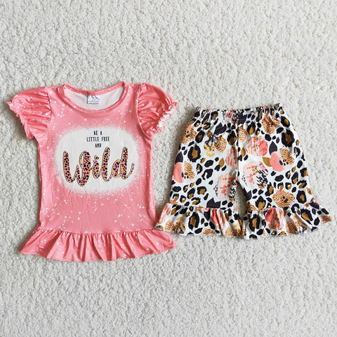 Be A Little Free And Wild Girl Outfit