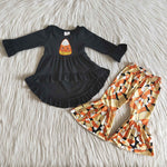 Girl Solid Tunic Candy Pant Outfit